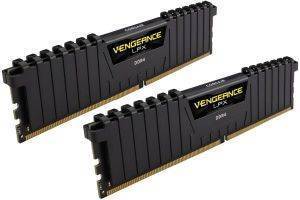 RAM CORSAIR CMK8GX4M2A2800C16 VENGEANCE LPX BLACK 8GB (2X4GB) DDR4 2800MHZ DUAL CHANNEL KIT