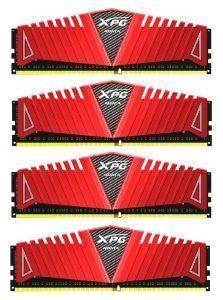 RAM ADATA AX4U2800W4G17-QRZ 16GB (4X4GB) DDR4 2800MHZ XPG Z1 QUAD CHANNEL KIT