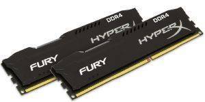 RAM KINGSTON HX424C15FBK2/16 16GB (2X8GB) DDR4 2400MHZ DDR4 HYPERX FURY DUAL CHANNEL KIT