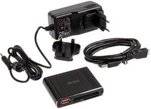 AKASA AK-HCE-01BK PONTOS X1 USB 3.0 CARD READER BLACK AKASA AK-HCE-01BK PONTOS X1 USB 3.0 CARD READER BLACK