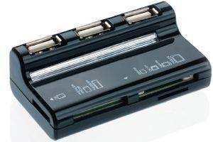 CONNECT IT CI-87 CARD READER & USB HUB BOOT BLACK CONNECT IT CI-87 CARD READER & USB HUB BOOT BLACK