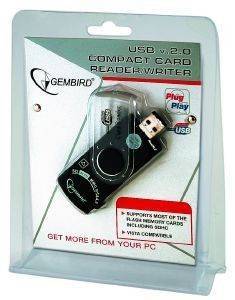GEMBIRD FD2-ALLIN1-C1 COMPACT USB CARD READER/WRITER