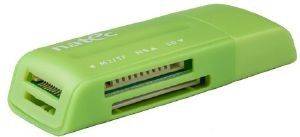 NATEC NCZ-0582 MINI ANT 3 CARD READER SDHC USB2.0 GREEN