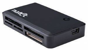 NATEC NCZ-0559 FIREFLY 2 ALL IN ONE CARD READER USB2.0 BLACK