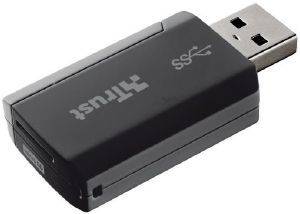 TRUST 18677 SUPERSPEED USB 3.0 SD & MICRO-SD CARD READER TRUST 18677 SUPERSPEED USB 3.0 SD & MICRO-SD CARD READER