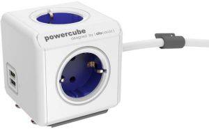 ALLOCACOC POWERCUBE EXTENDED USB INCL. 1.5M CABLE BLUE TYPE F ALLOCACOC POWERCUBE EXTENDED USB INCL. 1.5M CABLE BLUE TYPE F