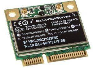 SILVERSTONE SST-ECW01 WLAN BLUETOOTH MODULE MINI PCI-E