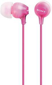 SONY MDR-EX15LP IN-EAR EARPHONES PINK