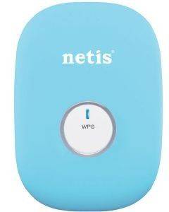 NETIS E1+ 300MBPS WIRELESS N RANGE EXTENDER BLUE