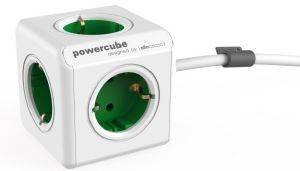 ALLOCACOC ALLOCACOC POWERCUBE EXTENDED INCL. 1.5M CABLE GREEN TYPE F