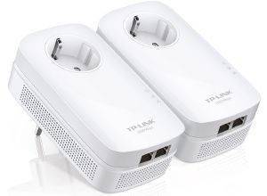 TP-LINK TL-PA7020P AV1000 2-PORT GIGABIT PASSTHROUGH POWERLINE STARTER KIT TP-LINK TL-PA7020P AV1000 2-PORT GIGABIT PASSTHROUGH POWERLINE STARTER KIT