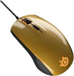 STEELSERIES RIVAL 100 OPTICAL GAMING MOUSE ALCHEMY GOLD