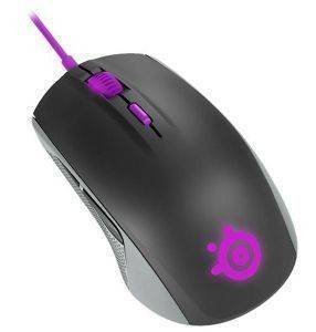 STEELSERIES RIVAL 100 OPTICAL GAMING MOUSE SAKURA PURPLE