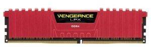 RAM CORSAIR CMK8GX4M1A2400C16R VENGEANCE LPX RED 8GB DDR4 2400MHZ
