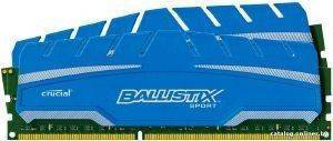 RAM CRUCIAL BLS2C8G3D169DS3CEU BALLISTIX SPORT 16GB (2X8GB) DDR3 1600MHZ PC3-12800 DUAL CHANNEL KIT