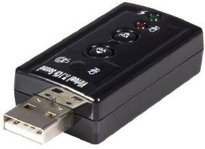 SOUND CARD STARTECH VIRTUAL 7.1 USB STEREO AUDIO ADAPTER EXTERNAL SOUND CARD STARTECH VIRTUAL 7.1 USB STEREO AUDIO ADAPTER EXTERNAL