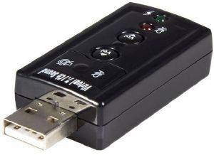 SOUND CARD STARTECH VIRTUAL 7.1 USB STEREO AUDIO ADAPTER EXTERNAL