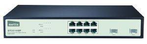 NETIS ST3310GF 8GE+2 SFP-PORT GIGABIT ETHERNET SNMP SWITCH NETIS ST3310GF 8GE+2 SFP-PORT GIGABIT ETHERNET SNMP SWITCH