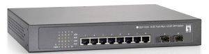 LEVEL ONE GEP-1020 10-PORT GIGABIT ETHERNET POE SWITCH 150W LEVEL ONE GEP-1020 10-PORT GIGABIT ETHERNET POE SWITCH 150W
