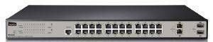 NETIS PE6326 24FE+2 COMBO-PORT GIGABIT ETHERNET SNMP POE SWITCH