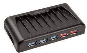 AKASA AK-HB-11BK CONNECT 7 EX 7-PORT USB3.0 HUB