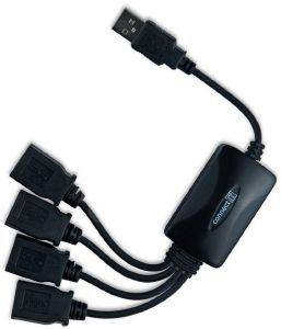 CONNECT IT CI-50 USB HUB 4 PORTS FLEXIBLE BLACK