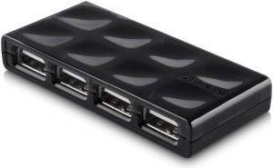 BELKIN F5U404CWBLK 4-PORT USB2.0 MOBILE HUB BLACK BELKIN F5U404CWBLK 4-PORT USB2.0 MOBILE HUB BLACK