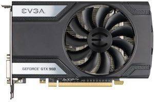 VGA EVGA GEFORCE GTX960 SUPERCLOCKED 2GB GDDR5 PCI-E RETAIL