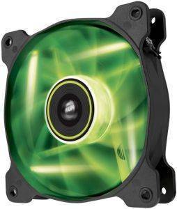 CORSAIR AIR SERIES SP120 LED GREEN HIGH STATIC PRESSURE 120MM FAN SINGLE PACK