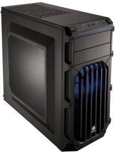 CASE CORSAIR CARBIDE SERIES SPEC-03 MID TOWER BLUE LED