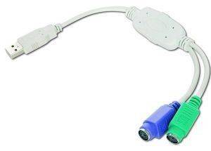 CABLEXPERT UAPS12 USB TO PS/2 CONVERTER CABLE 0.3M CABLEXPERT UAPS12 USB TO PS/2 CONVERTER CABLE 0.3M