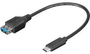 GOOBAY 67894 USB 3.0 SUPERSPEED ADAPTER CABLE - USB C PLUG 0.2M