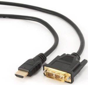 CABLEXPERT CC-HDMI-DVI-10MC HDMI TO DVI 18+1PIN SINGLE-LINK MALE-MALE CABLE GOLD-PLATED 10M