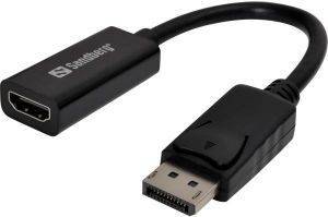SANDBERG ADAPTER DISPLAYPORT 1.2 - HDMI 4K