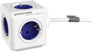 ALLOCACOC POWERCUBE EXTENDED INCL. 1.5M CABLE BLUE TYPE F ALLOCACOC POWERCUBE EXTENDED INCL. 1.5M CABLE BLUE TYPE F