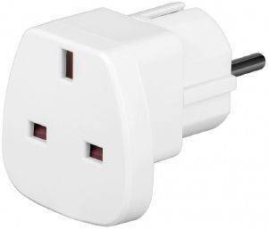GOOBAY 94270 TRAVEL ADAPTER  UK TO SAFETY PLUG CEE 7/7