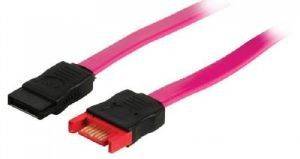 VALUELINE VLCP73105R0.50 SATA 3GB/S DATA EXTENSION CABLE 7-PIN F/M 0.5M RED