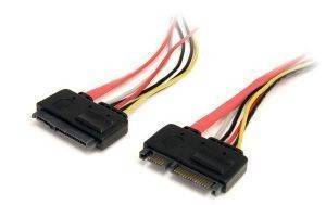 STARTECH 22-PIN SATA POWER AND DATA EXTENSION CABLE 30CM