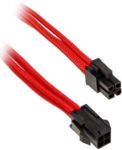 PHANTEKS 4-PIN ATX12V EXTENSION 50CM SLEEVED RED