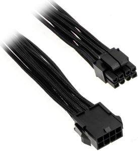 PHANTEKS 8-PIN EPS12V EXTENSION 50CM SLEEVED BLACK