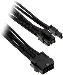 PHANTEKS 6+2-PIN PCIE EXTENSION 50CM SLEEVED BLACK