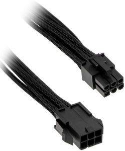 PHANTEKS 6-PIN PCIE EXTENSION 50CM SLEEVED BLACK