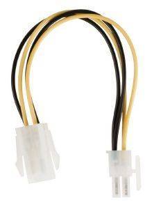 VALUELINE VLCP74310V0.15 P4 POWER EXTENSION CABLE P4 MALE - P4 FEMALE 0.15M MULTICOLOUR