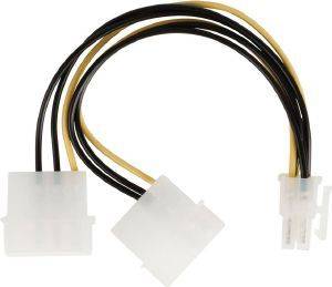 VALUELINE VLCP74210V0.15 INTERNAL POWER SPLITTER CABLE EPS 6-PIN - 2X MOLEX MALE 0.15M