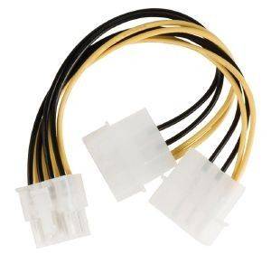 VALUELINE VLCP74400V0.15 INTERNAL POWER SPLITTER CABLE EPS 8-PIN - 2X MOLEX MALE 0.15M