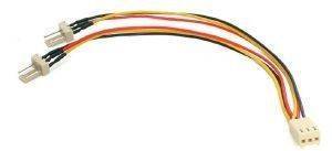 STARTECH TX3 FAN POWER SPLITTER CABLE 15CM STARTECH TX3 FAN POWER SPLITTER CABLE 15CM