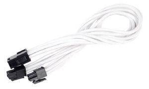 SILVERSTONE PP07-EPS8W 8-PIN EPS TO 4+4-PIN-ATX/EPS 300MM WHITE SILVERSTONE PP07-EPS8W 8-PIN EPS TO 4+4-PIN-ATX/EPS 300MM WHITE