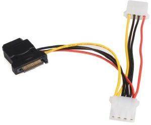 STARTECH SATA TO LP4 POWER CABLE ADAPTER WITH 2 ADDITIONAL LP4
