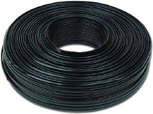 CABLEXPERT TC1000S-100M-B FLAT TELEPHONE CABLE STRANDED WIRE 100M BLACK