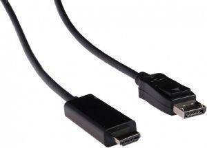 VALUELINE VLCP37100B1.00 DISPLAYPORT TO HDMI CONNECTOR CABLE 1M BLACK